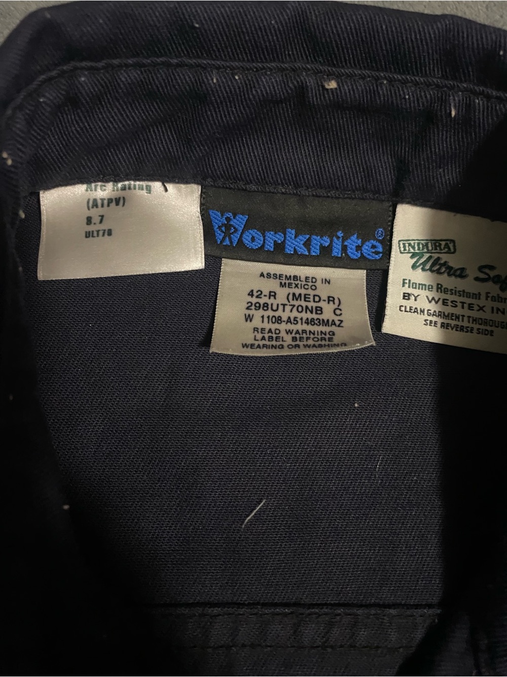 Men’s FR Navy Flame-Resistant Pants